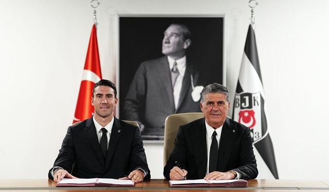 Beşiktaş, Dusan Vlahovic ile 3 yıllık sözleşme imzaladı