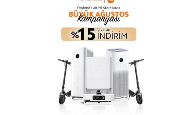EVOFONE Mi Store'larda Xiaomi ekosisteminde 5.499 TL'ye varan avantaj