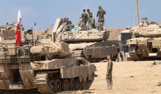 Gazze'de Givati Tugayı tankı mayına bastı