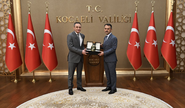 İl Jandarma Komutanı Bozkurt'tan Vali Aktaş'a veda ziyareti