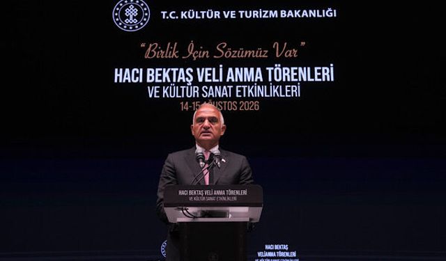Kültür ve Turizm Bakanı Ersoy: İnsanlığa gereken reçete açık