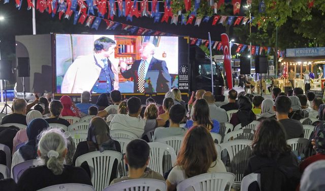 Kültürpark'ta Yeşilçam sinema akşamları başladı