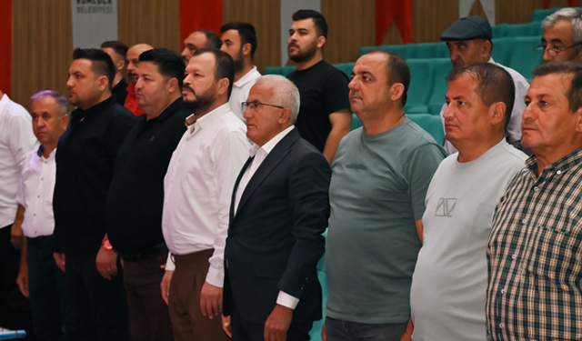 Kumluca Belediye Spor'da Mustafa Öztürk yeniden başkanlığa seçildi