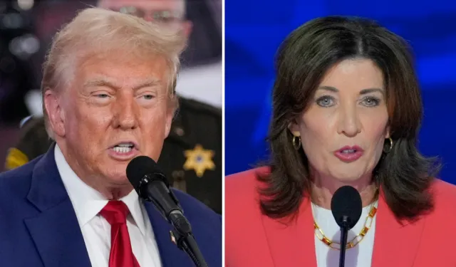 Trump: Radikal Sol Vali Kathy Hochul suç konusunda bir kabus oldu
