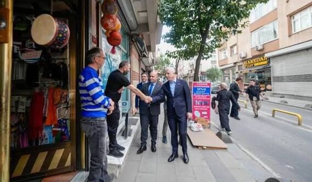 Vali Gül, Bayrampaşa'da vatandaşlarla bir araya geldi
