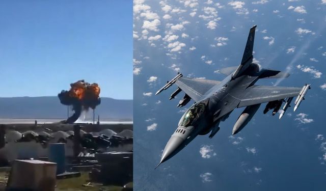 ABD’de F-16 savaş uçağı düştü