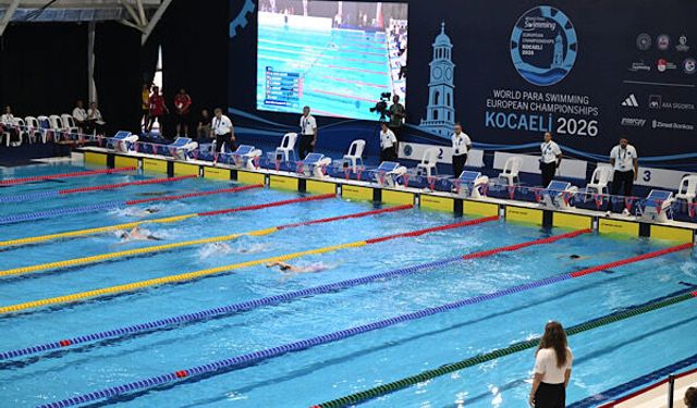 Avrupa Para Yüzme Şampiyonası Kocaeli 2026'nın açılışı yapıldı