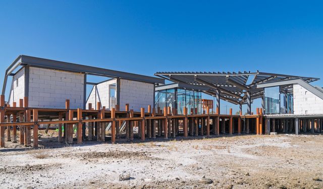 Flamingo Doğa Parkı'nda çalışmalar sürüyor