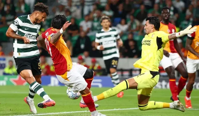 Galatasaray, Şampiyonlar Ligi'ne Sporting yenilgisiyle başladı