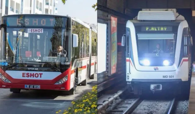 İzmir’de Toplu Ulaşımda Kış Tarifesi Başlıyor