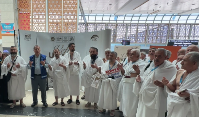 Konya'da Vefa Umresi kapsamında ikinci kafile uğurlandı