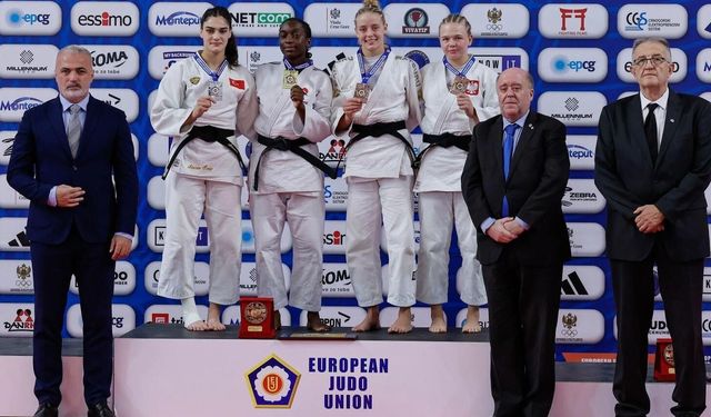 Sinem Oruç, Gençler Avrupa Judo Şampiyonası'nda Avrupa ikincisi oldu