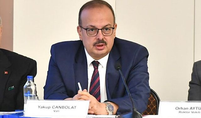 Vali Canbolat, AREM Başkanı Çapar'ı kabul etti