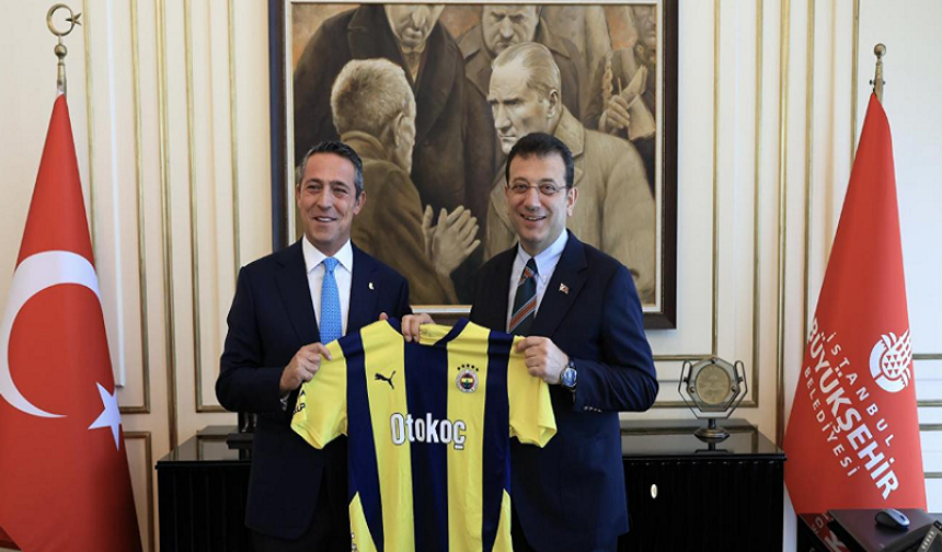 İMAMOĞLU, FENERBAHÇE YÖNETİM KURULUNU AĞIRLADI