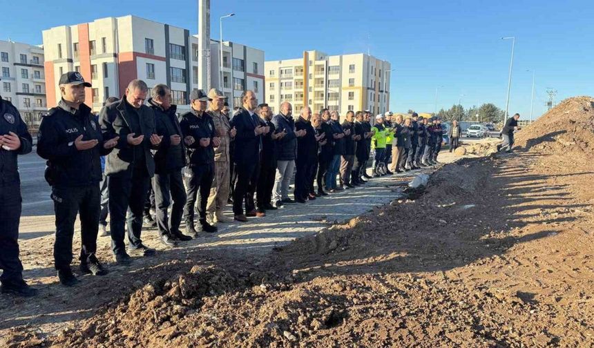 Araban’da sosyal konut alanına yapılacak caminin temeli atıldı