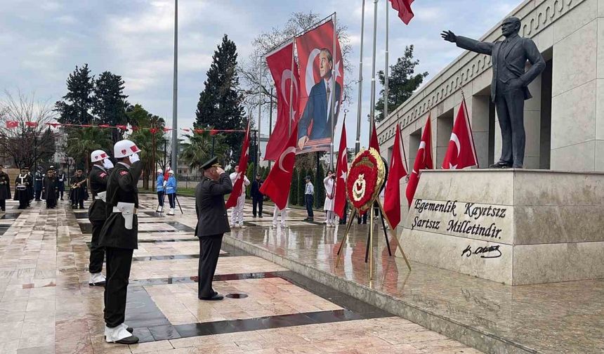 Atatürk’ün Osmaniye’ye gelişinin 100’üncü yıl dönümü kutlandı