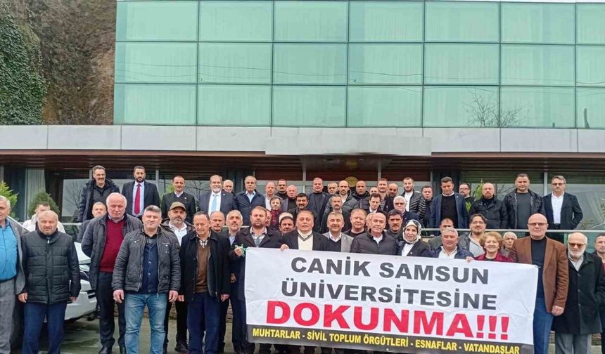 Canikliler: “Üniversitemize dokunmayın”