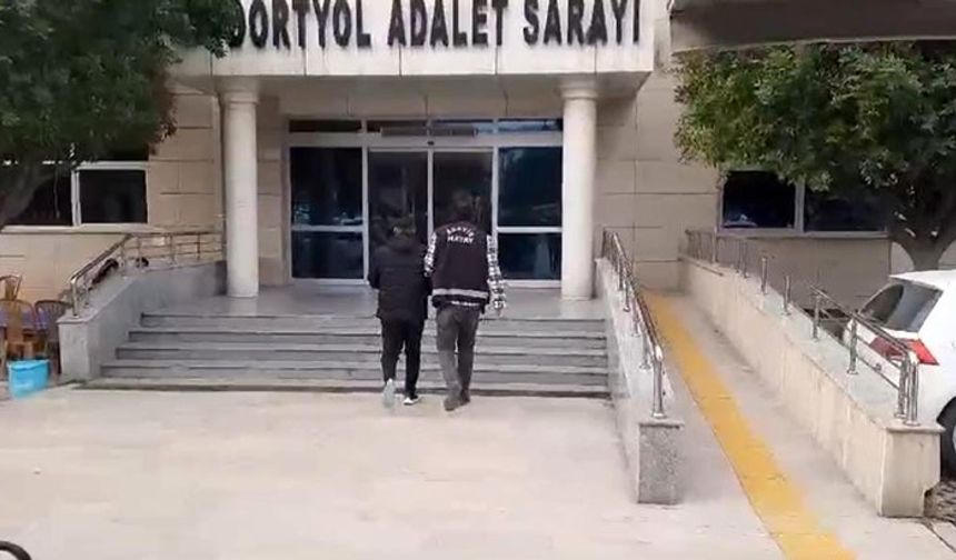 Hatay’da 6 yıl kesinleşmiş hapis cezası olan şahıs cezaevine gönderildi