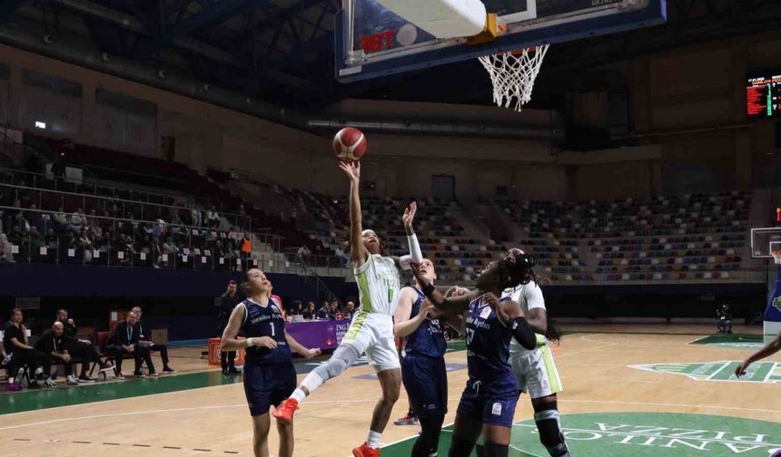 Kadınlar Basketbol Süper Ligi: Danilos Pizza: 71 - Nesibe Aydın: 75