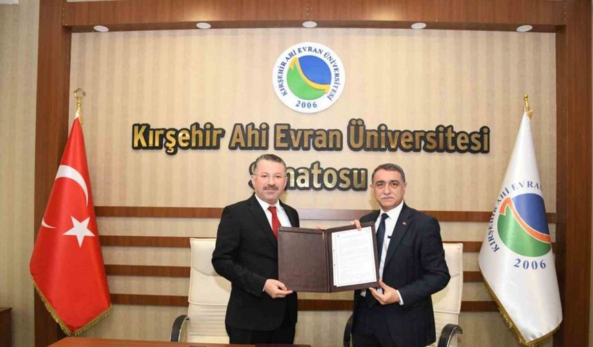 KBU ile Ahi Evran Üniversitesi arasında iş birliği protokolü imzalandı