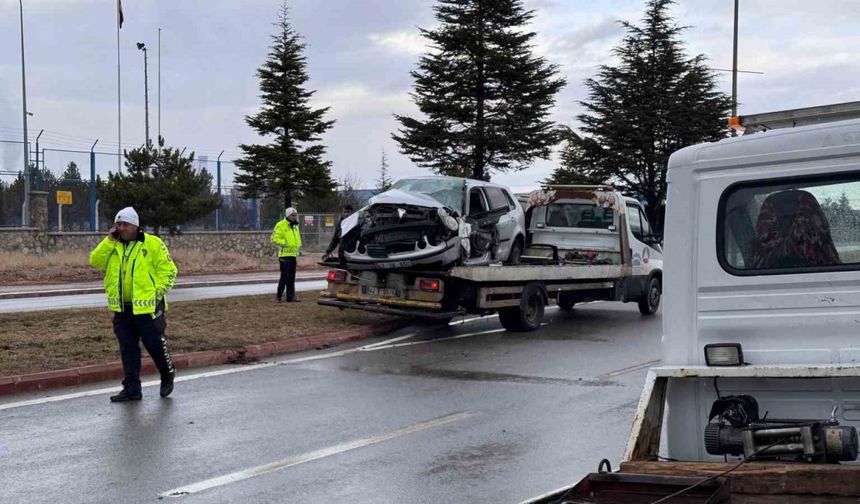 Seydişehir’de trafik kazası: 1 yaralı