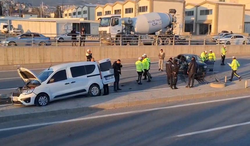 Kahramanmaraş’ta trafik kazası: 4 yaralı