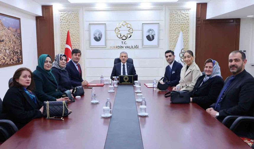 Savur’a yapılacak 6 derslikli okul binasının protokolü yapıldı