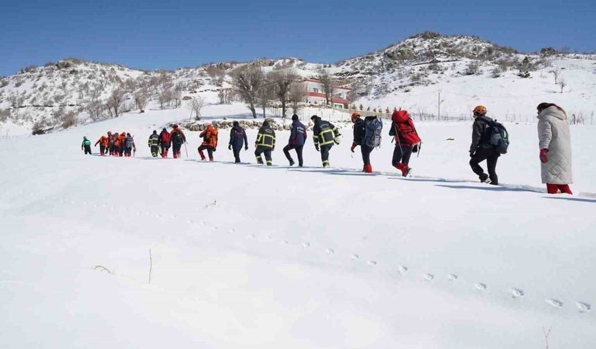 Şırnak’ta 25 kişilik çığ timi 7/24 göreve hazır