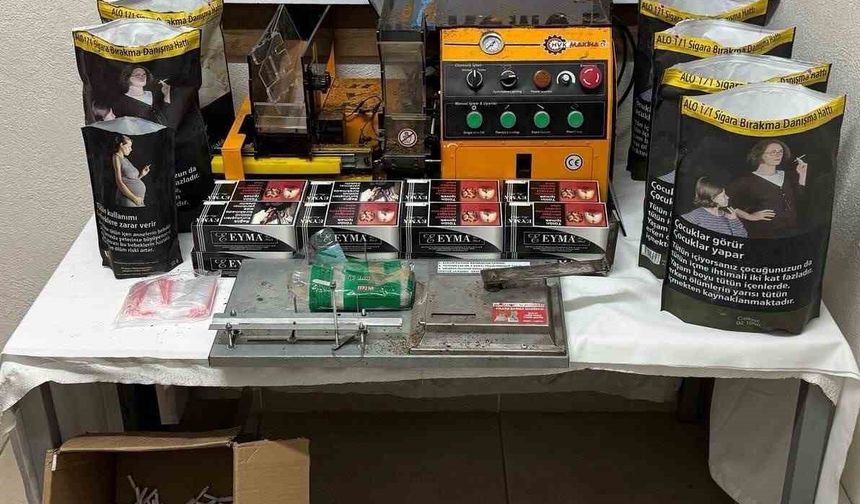 Akhisar’da kaçak tütün operasyonu