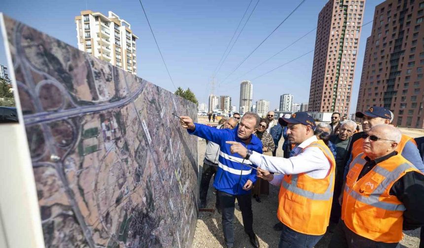 Başkan Seçer, yol çalışmalarını inceledi