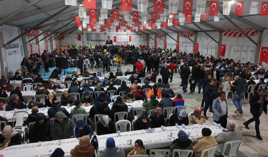 Kahramanmaraş’ta binler gönül sofrasında buluştu