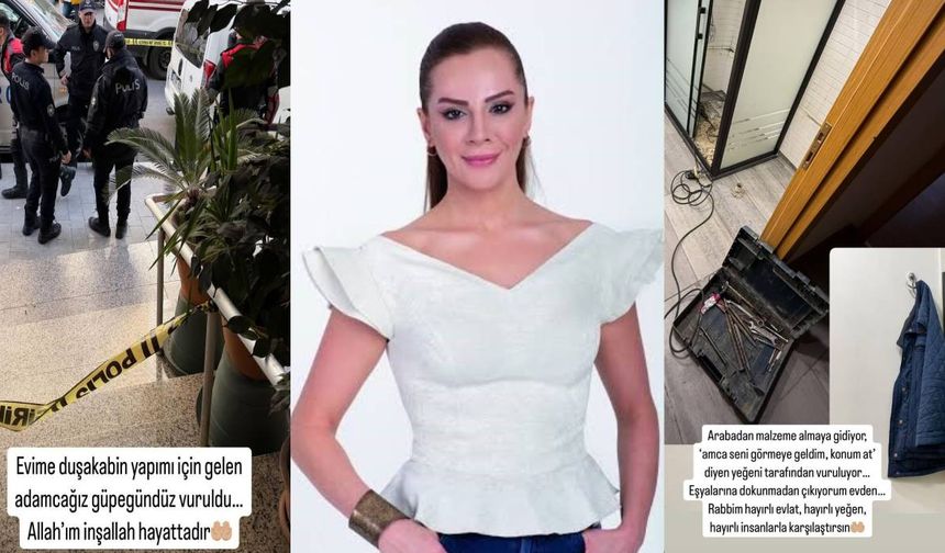 Tamire gelen usta vuruldu! Ünlü sanatçının evinde korkunç olay