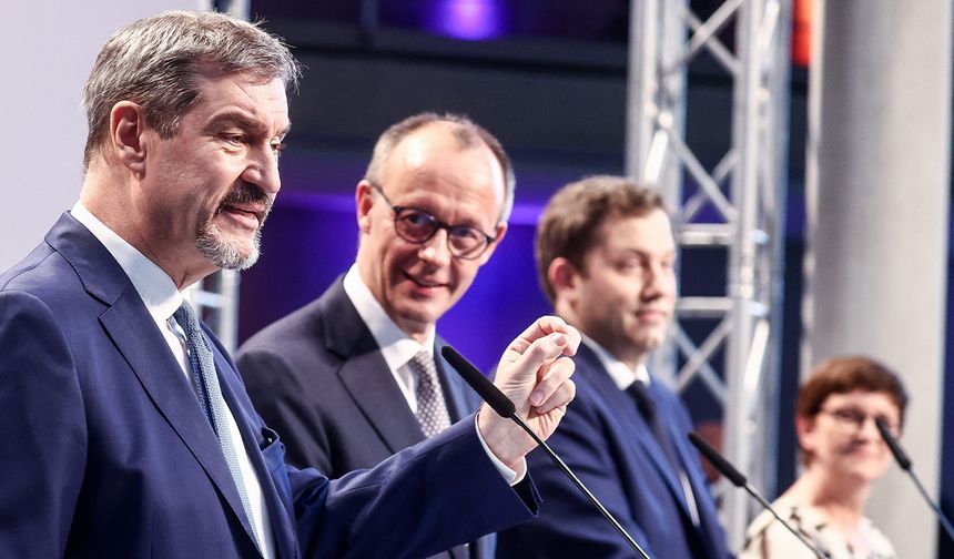 Almanya'da CDU/CSU ile SPD koalisyon hükümeti konusunda anlaştı