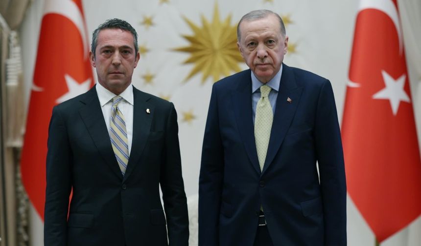 Cumhurbaşkanı Erdoğan, Fenerbahçe Spor Kulübü Başkanı Koç’u kabul etti