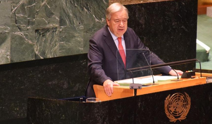 BM Genel Sekreteri Guterres: "Gazze, bir ölüm tarlasına döndü"