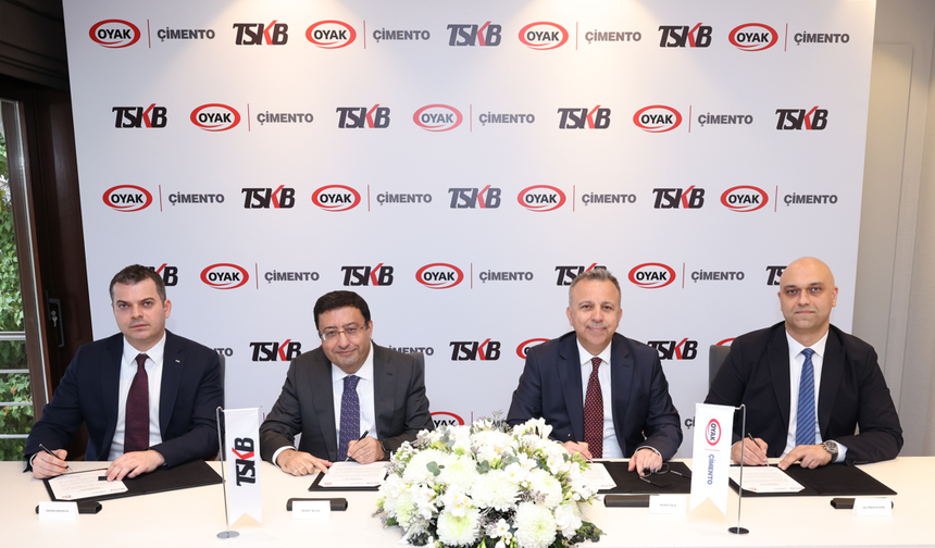 TSKB ve OYAK Çimento’dan Güneş Enerji Santrali ile Atık Isı Geri Kazanım Tesisleri Yatırımları İçin İş Birliği