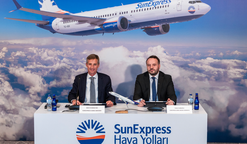 SunExpress’ten 2024’te rekor gelir  2025 için hedef 16,8 milyon yolcu