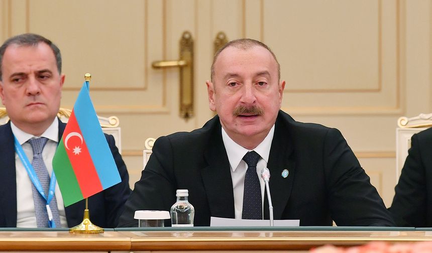 Aliyev'den Türkiye'ye tebrik mesajı