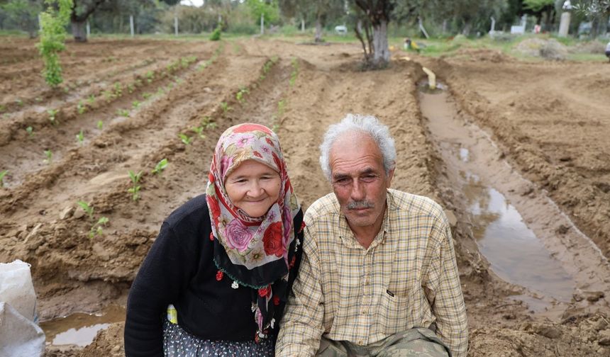 Mutluluğu toprakta buldular