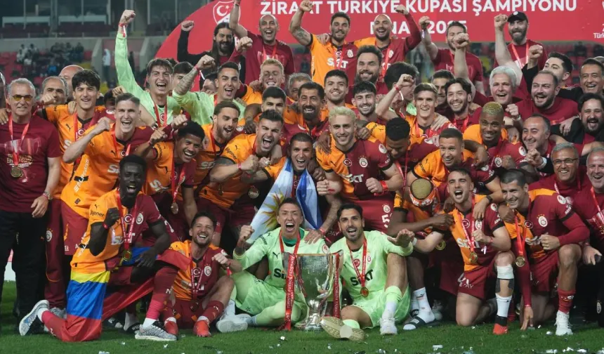 Galatasaray, Türkiye Kupası’nda Zaferin Adı Oldu: 19. Kez Şampiyon!