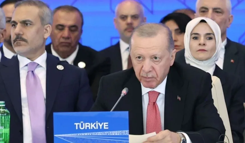 Cumhurbaşkanı Erdoğan: ''Filistin davasını terk edemeyiz''