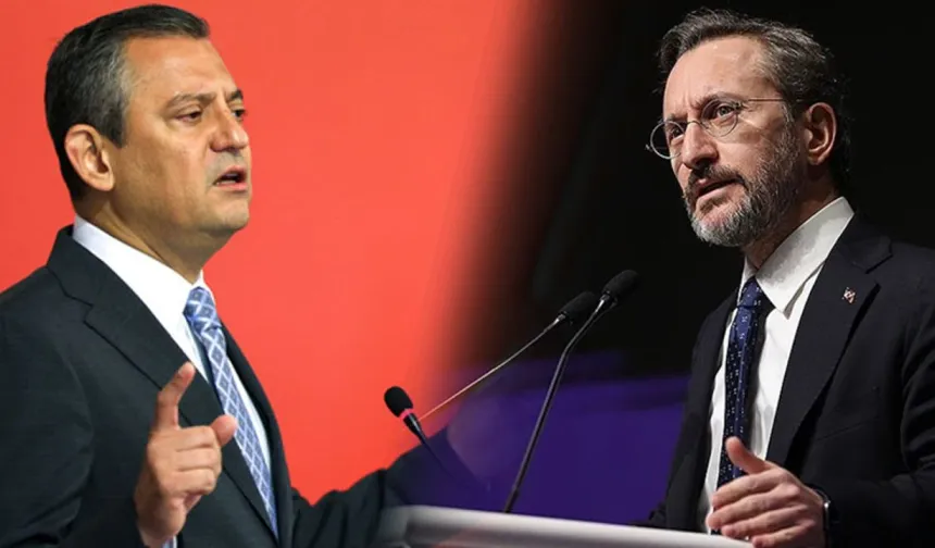 İletişim Başkanı Altun’dan, CHP Lideri Özel’e açılan davaya ilişkin açıklama