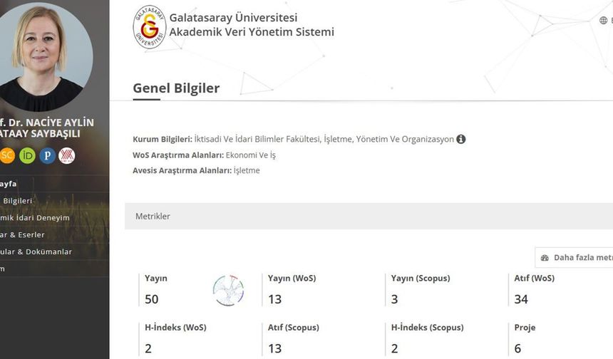 Diploması iptal edilen Galatarasaylı profesör hala görevine devam ediyor