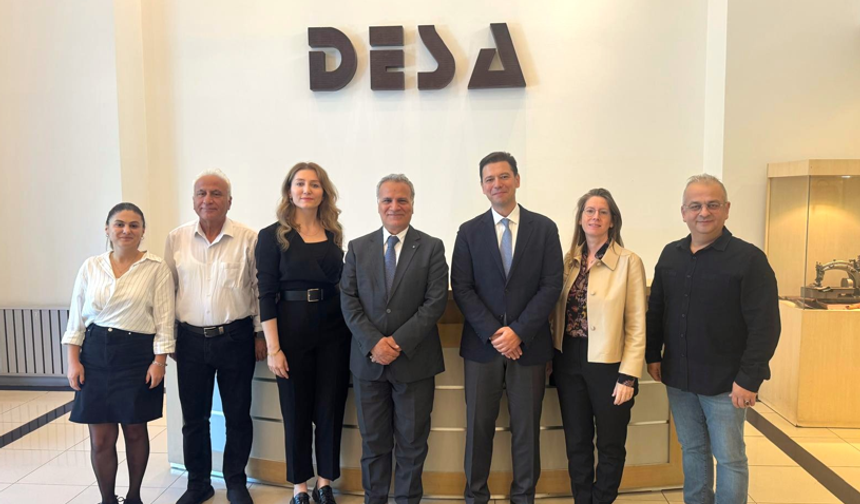 İTALYA BÜYÜKELÇİSİ MARRAPODI DESA'NIN DÜZCE FABRİKASINI ZİYARET ETTİ