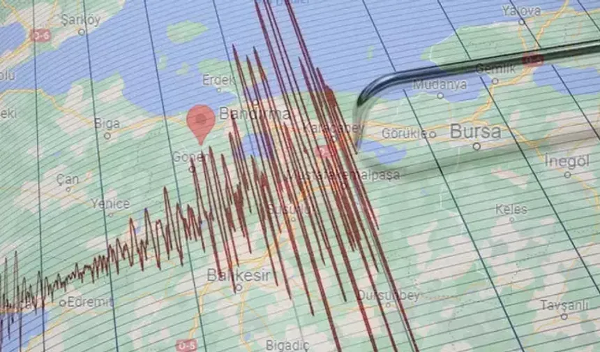 SON DAKİKA; Balıkesir’de 4.5 büyüklüğünde deprem