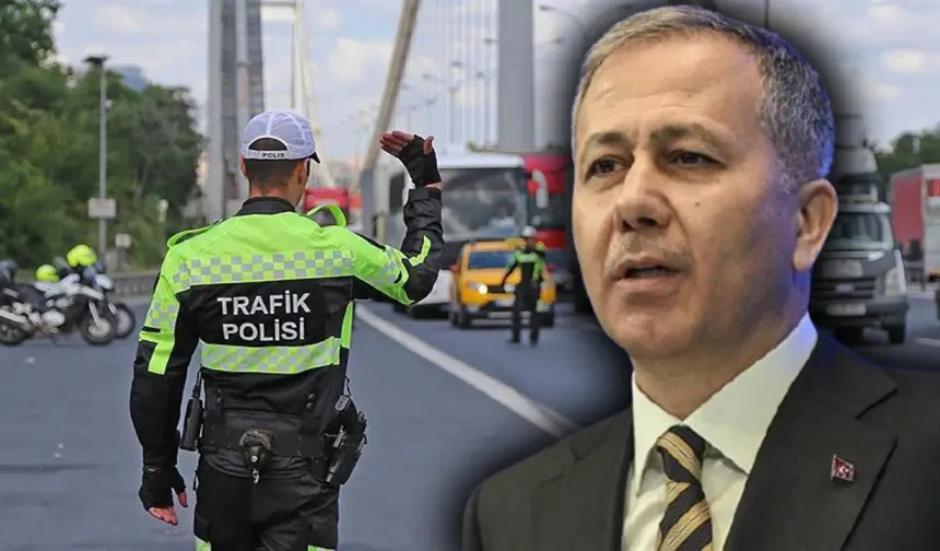 İçişleri Bakanı Yerlikaya, Trafik Kanunu’na ilişkin açıklama