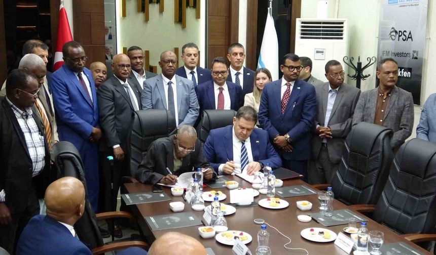 Mersin Uluslararası Limanı ile Port Sudan arasında kardeş liman mutabakatı imzalandı