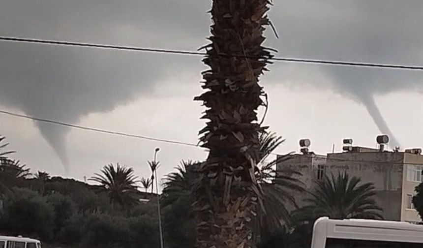 Akdeniz’de çifte hortum