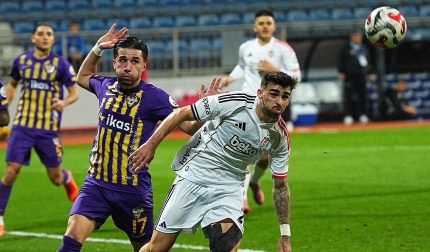 Beşiktaş, Eyüpspor ile puanları paylaştı! Gol düellosunda kazanan yok