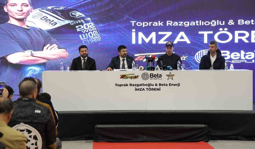 Beta Enerji ve Toprak Razgatlıoğlu arasında ‘Güç Birliği’ anlaşması imzalandı